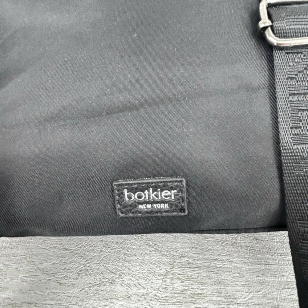 Botkier New York Black Nylon Backpack Zip Pockets Tassel Adjustable Straps